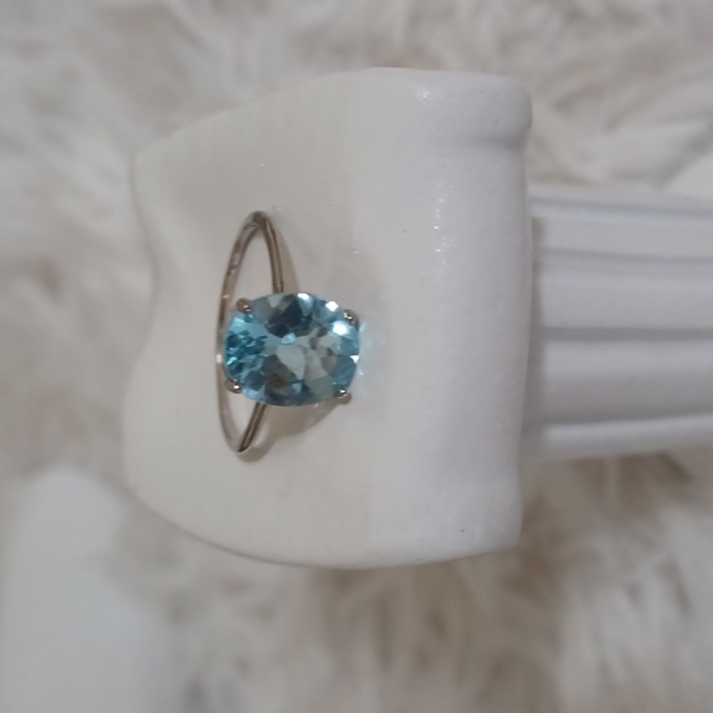 Colleen Lopez Gemstone Sterling Silver Ring Size 8.5 NIB